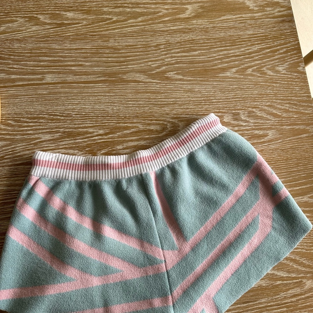 SER.O.YA Pastel Blue and Pink Striped Short-Sleeve Top - Picture 10 of 12